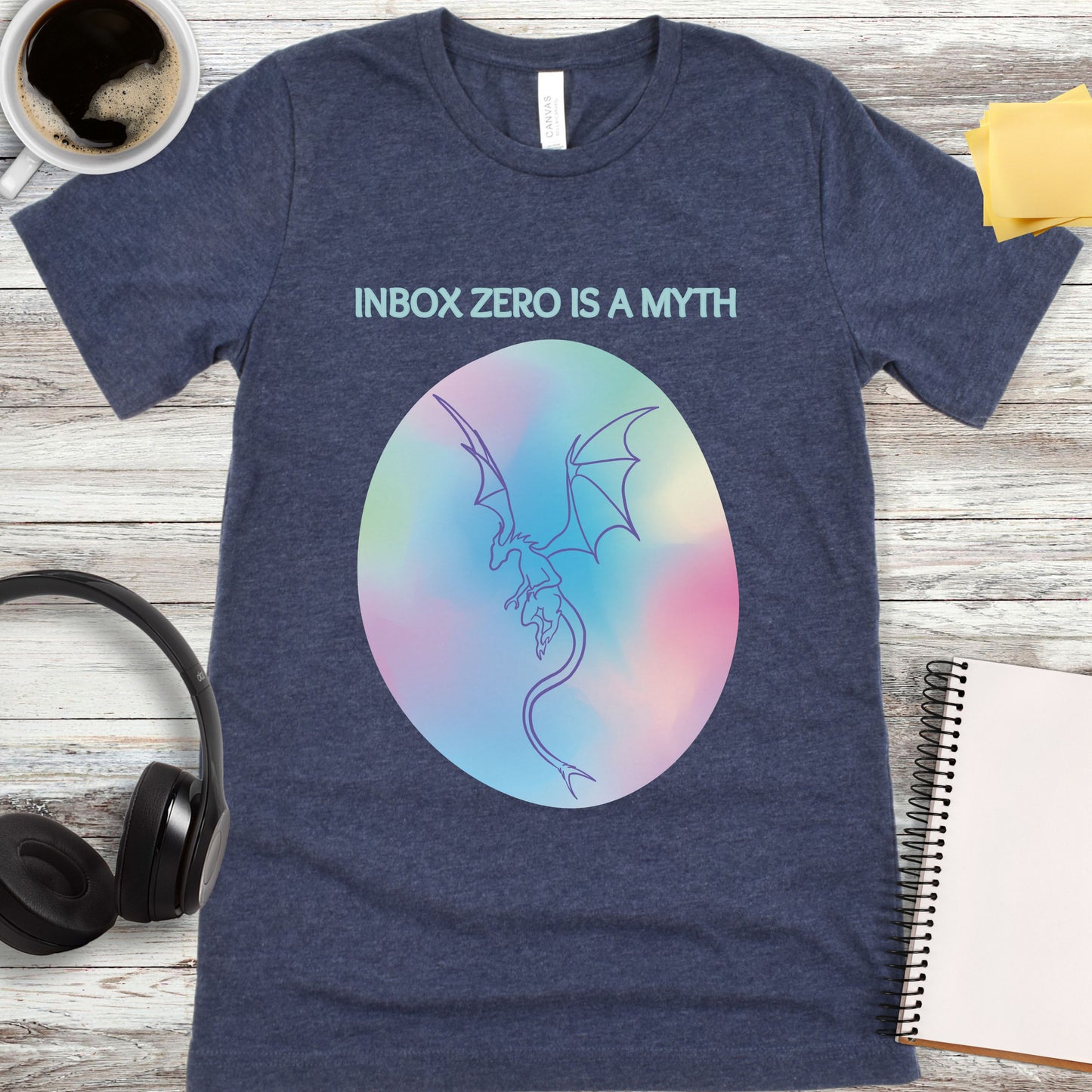 Inbox Zero Is a Myth T-Shirt