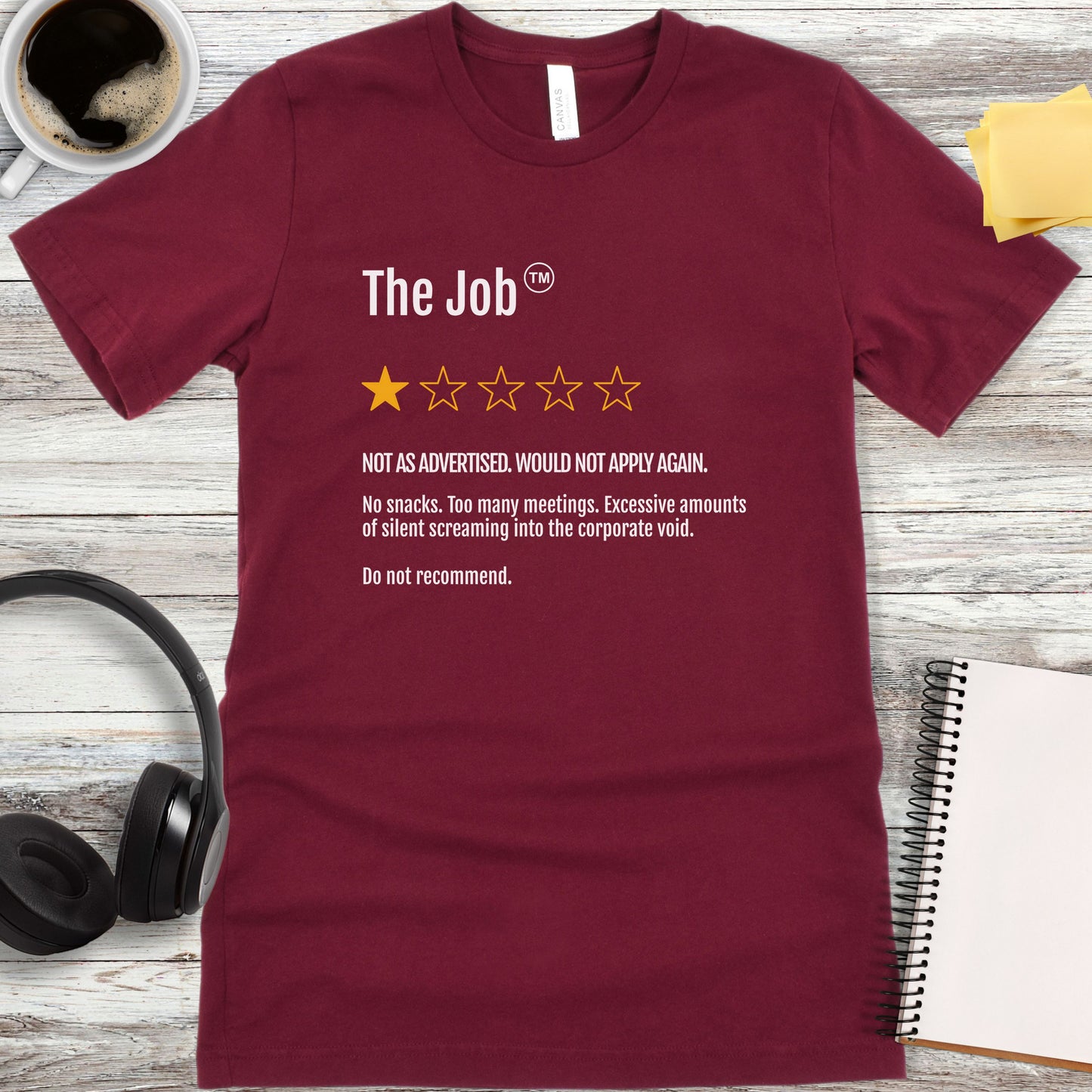 One Star Job Review T-Shirt