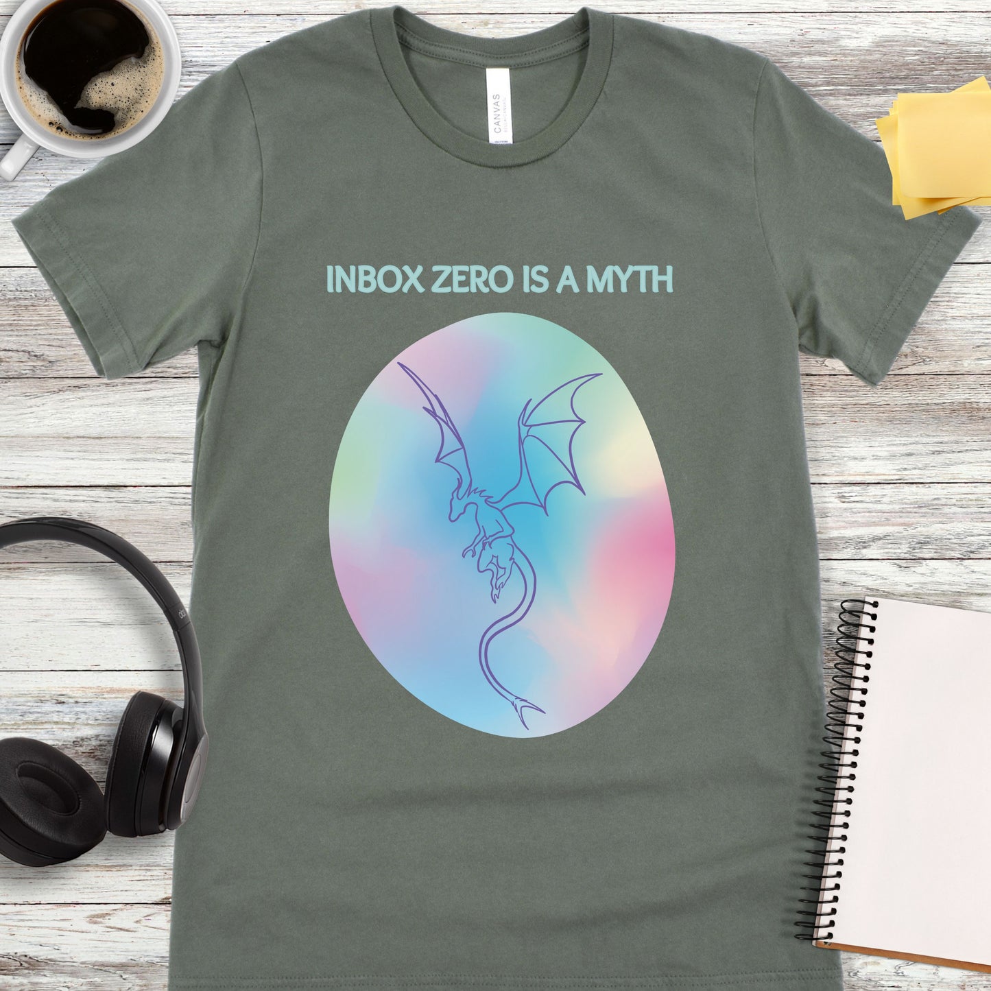 Inbox Zero Is a Myth T-Shirt