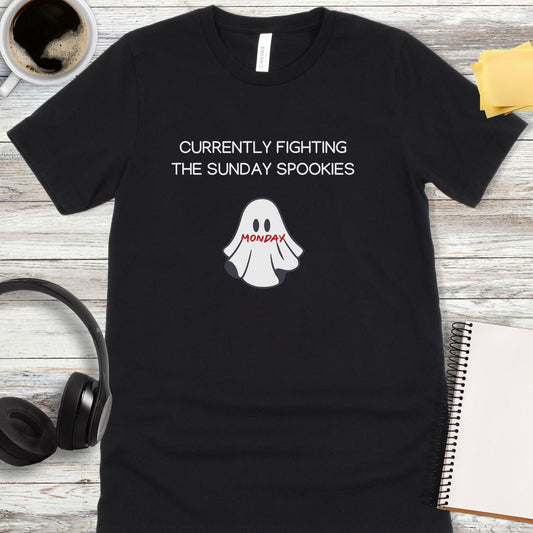 Fighting the Sunday Spookies T-Shirt