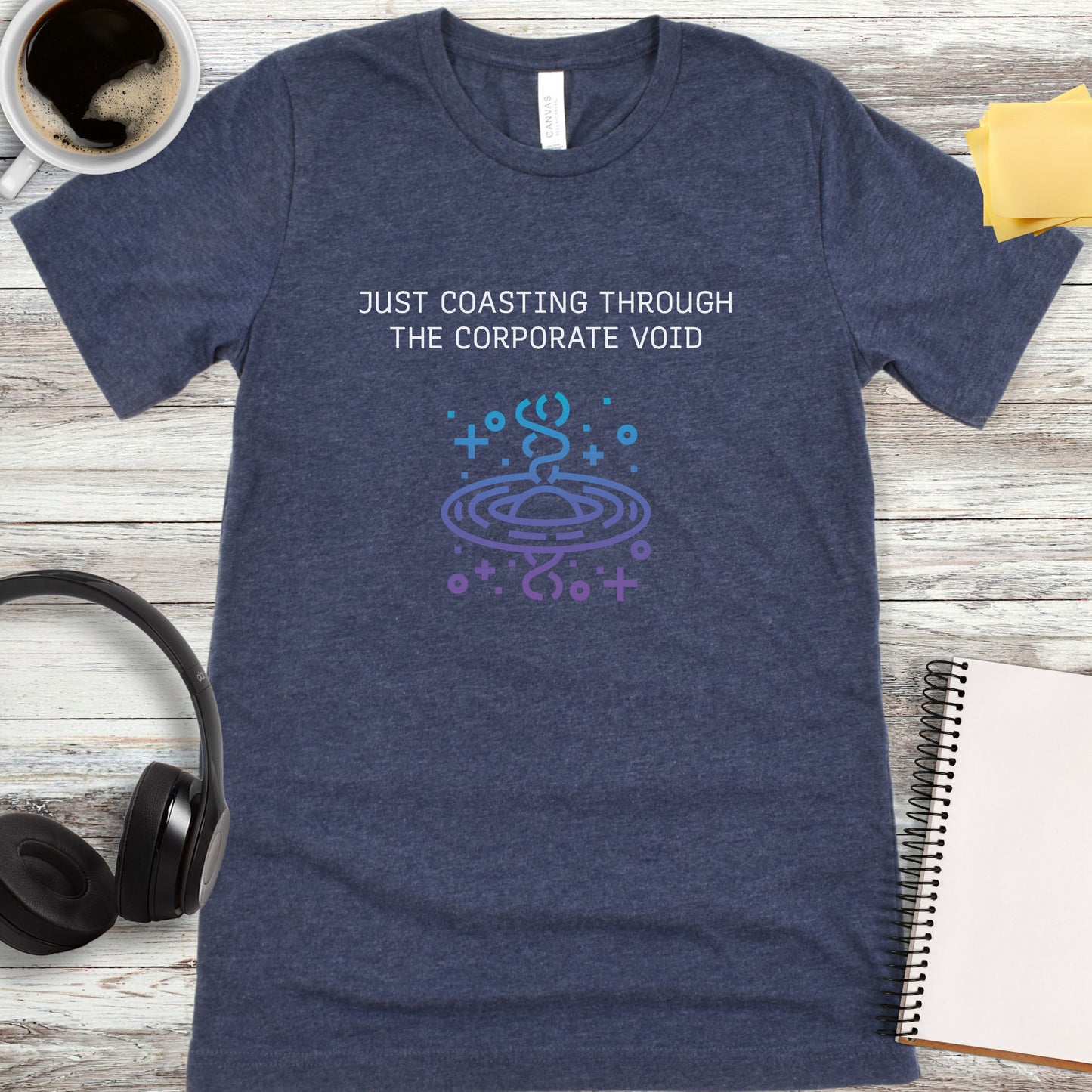 Just Coasting Through the Corporate Void T-Shirt