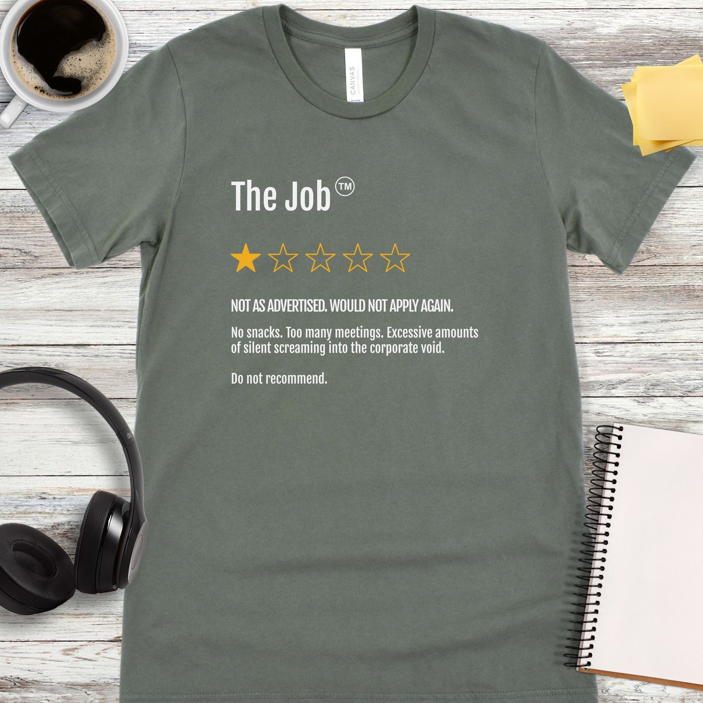One Star Job Review T-Shirt