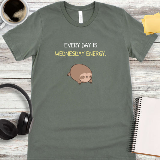 Every Day Is Wednesday Energy T-Shirt