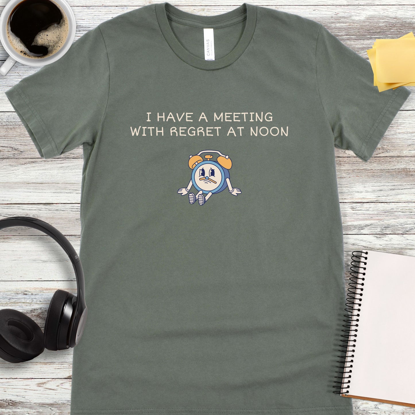 I Have a Meeting with Regret at Noon T-Shirt