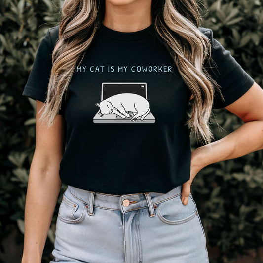 My Cat Is My Coworker T-Shirt