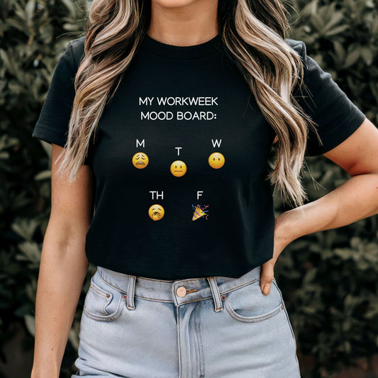 Workweek Mood Board T-Shirt