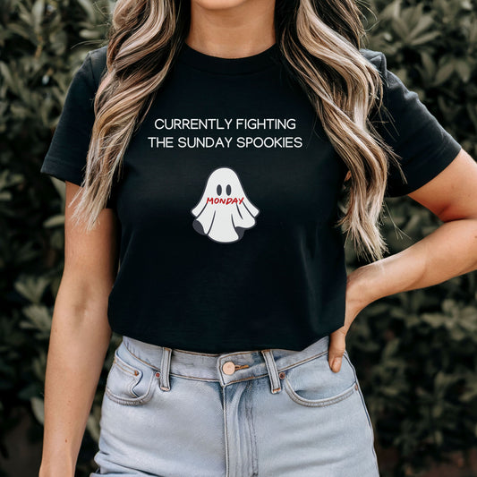 Fighting the Sunday Spookies T-Shirt